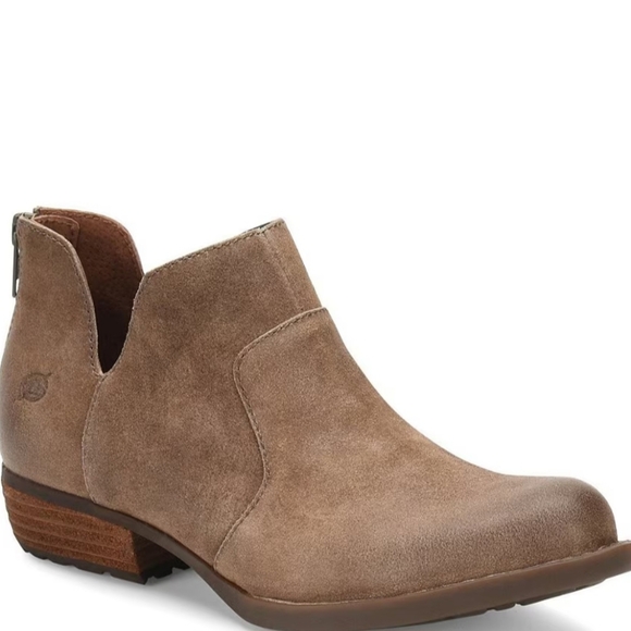 Born Kerri Distressed Leather Booties - Picture 3 of 8